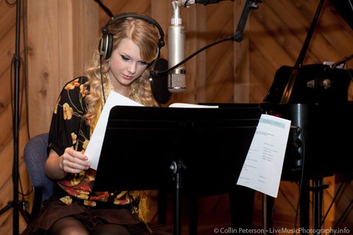 Taylor Swift Recording